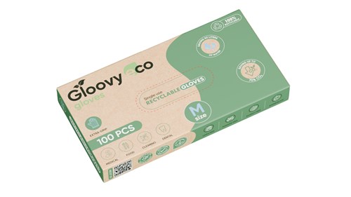Gloovy Eco Gloves Duurzame handschoenen Licht blauw - mt M